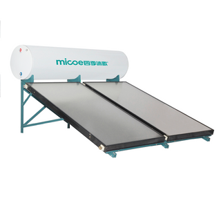 Emaillemantel Flachplatten-Solarwarmwasserbereiter